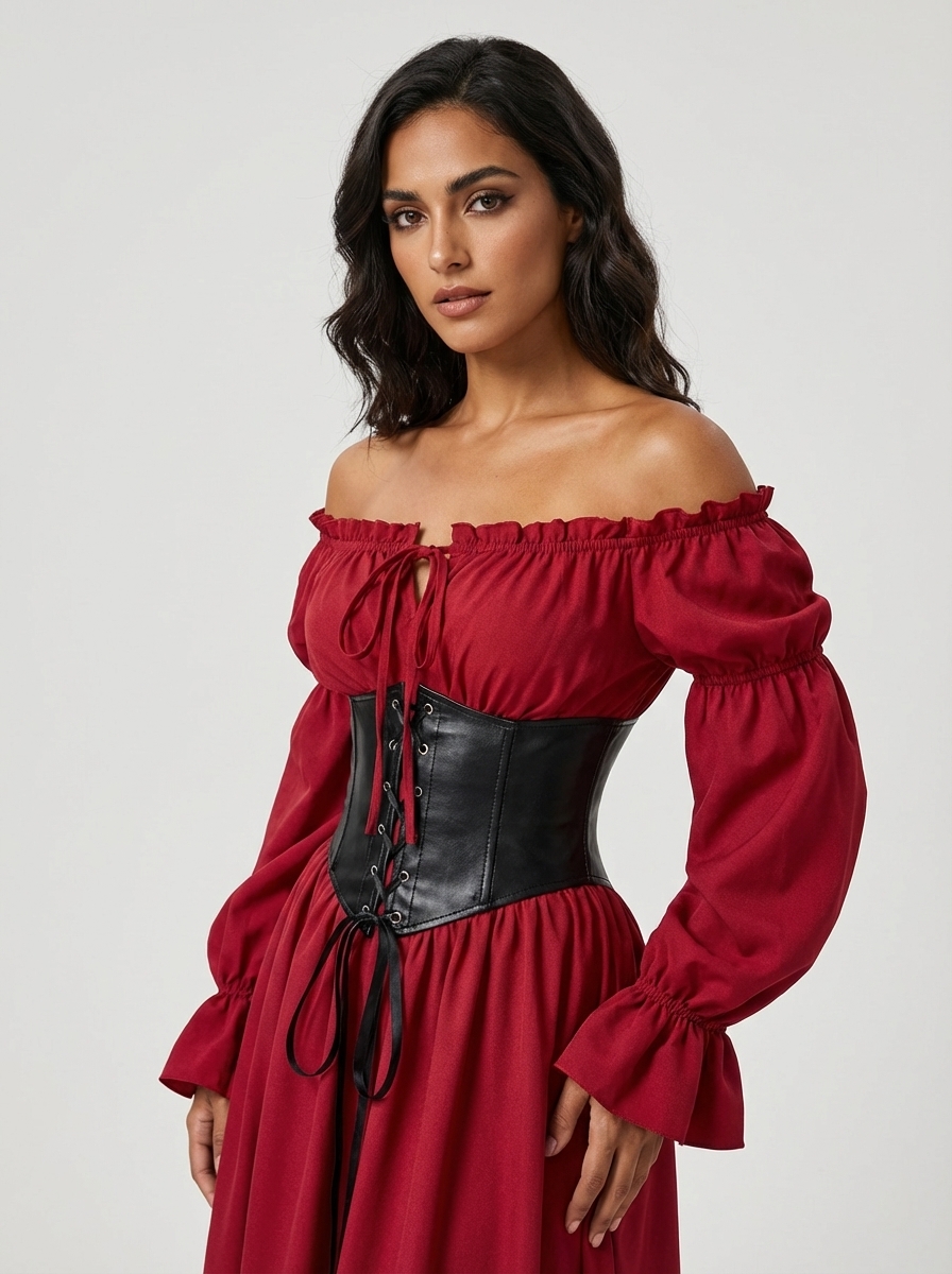Spanish Style Dress After AI modeling